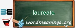 WordMeaning blackboard for laureate